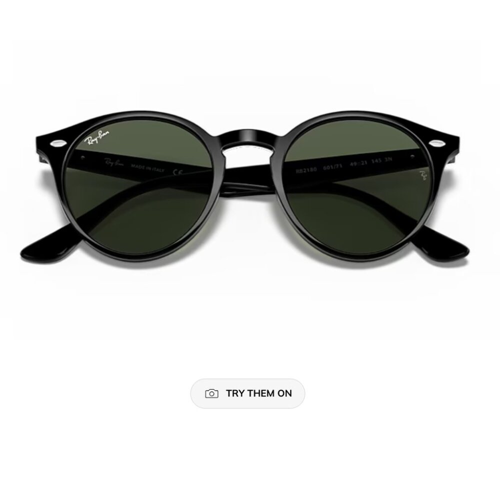 Ray-Ban black sunglasses RB2180